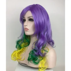 Mardi Gras Wigs Party DELUXE Wig For Carvinal