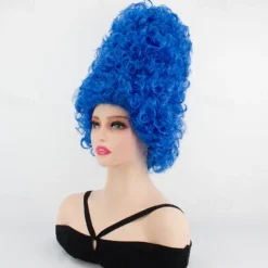 Marge Simpson Wig - Blue Beehive Wig Marge Simpsons Cosplay Costume