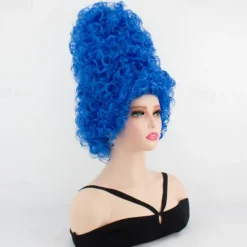 Marge Simpson Wig - Blue Beehive Wig Marge Simpsons Cosplay Costume