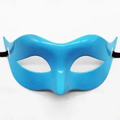 Masquerade Ball Mask Man Half Face Mask Halloween Party Zoro Ball Show Performance Flat Mask
