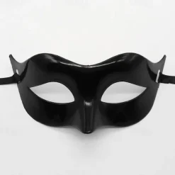 Masquerade Ball Mask Man Half Face Mask Halloween Party Zoro Ball Show Performance Flat Mask