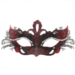 Masquerade Masks Metal Venetian Mardi Gras Party Evening Prom Costume Mask