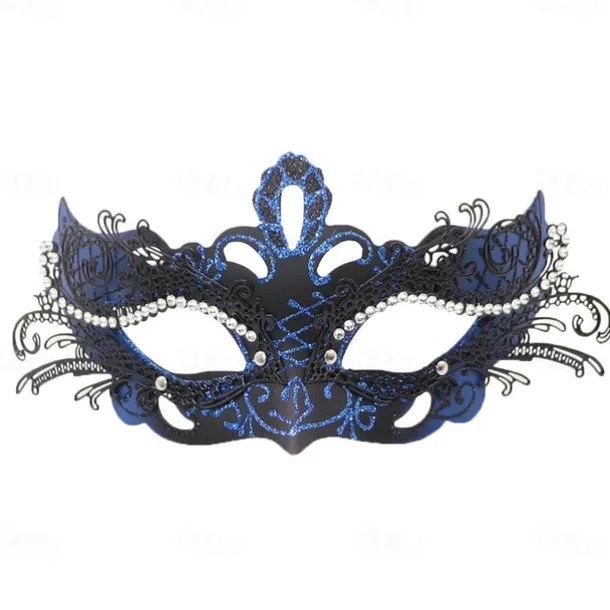 Masquerade Masks Metal Venetian Mardi Gras Party Evening Prom Costume Mask