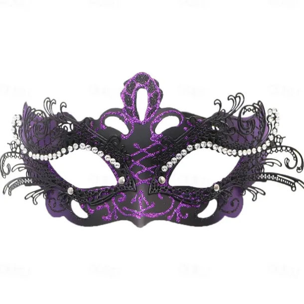 Masquerade Masks Metal Venetian Mardi Gras Party Evening Prom Costume Mask