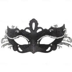Masquerade Masks Metal Venetian Mardi Gras Party Evening Prom Costume Mask
