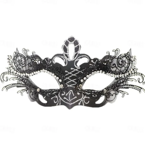 Masquerade Masks Metal Venetian Mardi Gras Party Evening Prom Costume Mask
