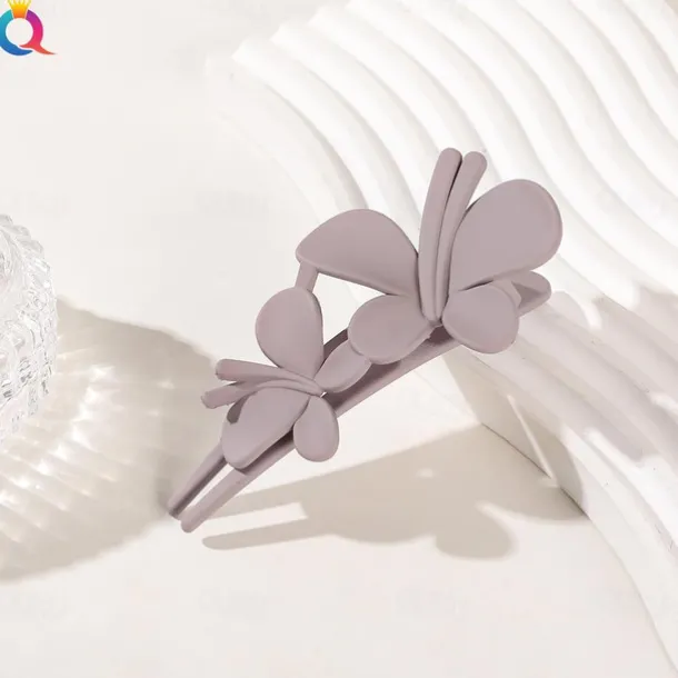 Matte Hair Clip Large Butterfly Duckbill Clip ins High-end Ponytail Clip Hair Accessories For Children Girls