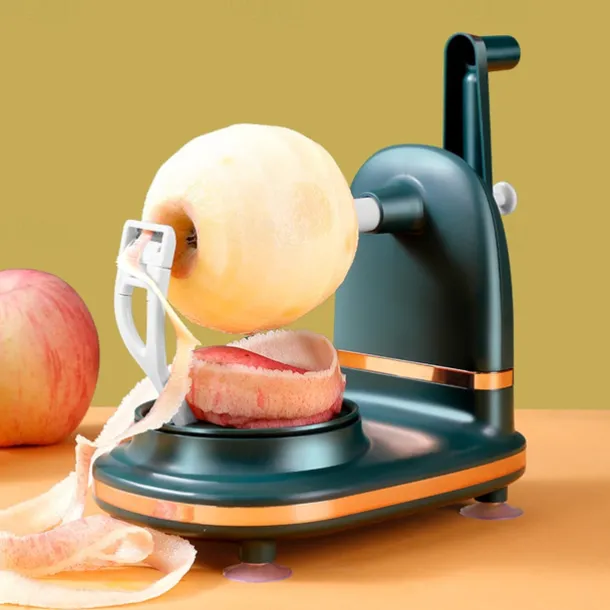 Maunal Fruit Apples Peeler Slicer with Corer Pear Peeler Hand-cranked Rotating Kitchen Peeling Machine Kitchen Gadgets