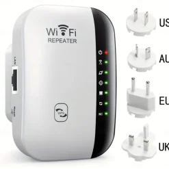300Mbps WiFi Repeater WiFi Extender Amplifier WiFi Booster Wi Fi Signal 802.11N Long Range Wireless Wi-Fi Repeater Access Point