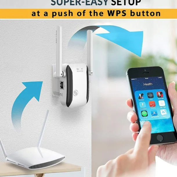 2000/300Mbps Wireless WIFI Repeater 2000Mbps Wifi Extender Long Range Wi Fi Signal Amplifier Wi-fi Booster Access Point