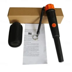 MD - 720 Handheld Metal Detector - Portable Treasure Hunting Rod with Waterproof to 3 Meters, LED & Vibration