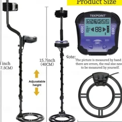 MD8010 Profession Underground Metal Detector Depth Pinpoint Detector High Sensitivity Metal Hunter Gold Digger Treasure Hunter