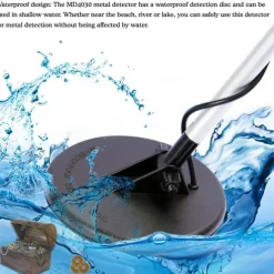 MD-4030 Professional Underground Metal Detector Adjustable Gold Detectors Treasure Hunter Tracker Seeker Metal Circuit Detector