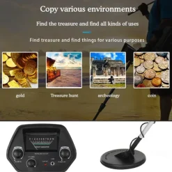 MD-4030 Professional Underground Metal Detector Adjustable Gold Detectors Treasure Hunter Tracker Seeker Metal Circuit Detector