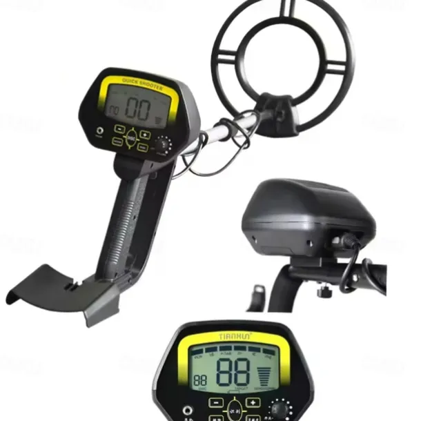 MD-4060 Underground Metal Detector - High-Accuracy Gold Finder with Waterproof Search Coil