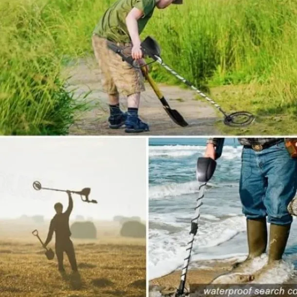 MD-4060 Underground Metal Detector - High-Accuracy Gold Finder with Waterproof Search Coil