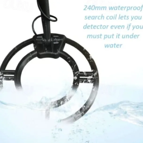 MD-4060 Underground Metal Detector - High-Accuracy Gold Finder with Waterproof Search Coil