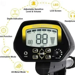 MD-4060 Underground Metal Detector - High-Accuracy Gold Finder with Waterproof Search Coil