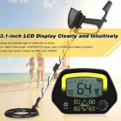 MD-4060 Underground Metal Detector - High-Accuracy Gold Finder with Waterproof Search Coil