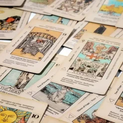 Meaning Tarot Card With Meaning On Them Beginner Tarot Keyword Antiqued Tarot Deck Learn Tarot 78 Cards for Christmas Gifts