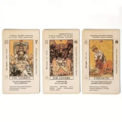 Meaning Tarot Card With Meaning On Them Beginner Tarot Keyword Antiqued Tarot Deck Learn Tarot 78 Cards for Christmas Gifts