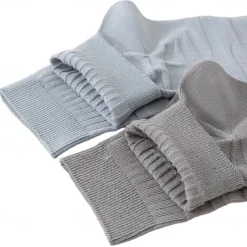 Men 1 Pair Socks Black White Color Plain School Formal Outdoor Plain Thin Summer Daily Casual