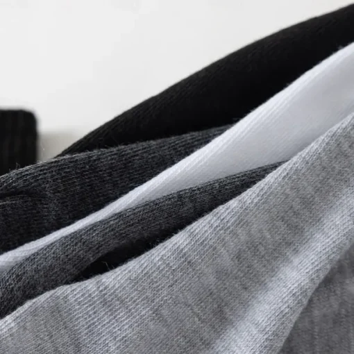 Men 1 Pair Socks No Show & Liner Socks Black White Color Plain School Formal Outdoor Medium Summer Spring Fall Winter Daily Casual