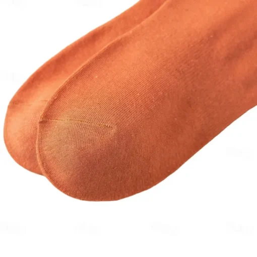 Men 1 Pair Socks No Show & Liner Socks Black White Color Solid Color Plain School Formal Outdoor Thin Summer Spring Fall Daily Casual