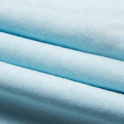 Men Sleeveless Round Summer Solid Color Vacation Daily Casual Plain Outdoor Vacation Home White Light Blue Top Tee for Men