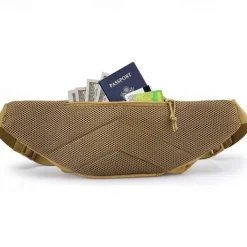 Men Waist Pack Nylon Hiking Phone Pouch Outdoor Sports Climbing Camping Belt Bag, Back to School Gift