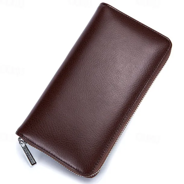 Men Women Credit Card HolderRFID Blocking Wallet 36 Card Slots Zipper Purse Long Clutch large Capacity Purse Wallet Phone Bag