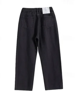 Men's 100% Cotton Chino Pants Straight Leg Solid Color Full Length Outdoor Vacation Casual Elegant Vacation Light Khaki Black Micro-elastic