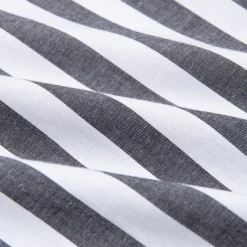 Men's 100% Cotton Dress Shirt Black Long Sleeve Striped Turndown Formal Office / Career Button Clothing Apparel Daily Business