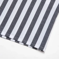 Men's 100% Cotton Dress Shirt Black Long Sleeve Striped Turndown Formal Office / Career Button Clothing Apparel Daily Business