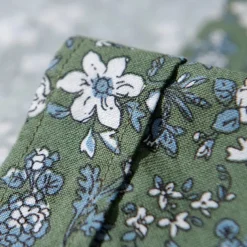 Men's 100% Cotton Floral Vine Shirt Oxford Shirt Long Sleeve Vintage Hawaiian Artistic School Performance Wedding Summer Spring Fall Button Down Collar Green Dark Blue Apricot