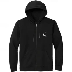 Men's 100% Cotton Full Zip Hoodie Black White Hooded Graphic Zipper Pocket Sports & Outdoor Casual Daily Streetwear Cool Designer Spring Fall Clothing Apparel Hoodies Sweatshirts