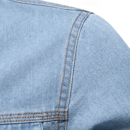 Men's 100% Cotton Shirt Button Up Shirt Casual Shirt Button Down Shirt Blue Long Sleeve Solid Color Turndown Shirt Collar Outdoor Work Pocket Clothing Apparel Neutral Daily Sports & Outdoors
