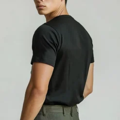 Men's 100% Cotton T Shirt Solid Color Crew Neck School Training Short Sleeve Crewneck Clothing Apparel Elegant Neutral Daily