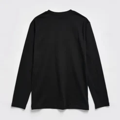 Men's 100% Cotton T-Shirt Solid Color Crew Neck Normal Outdoor Gift Long Sleeve Button Crewneck Clothing Apparel Daily Sports & Outdoors