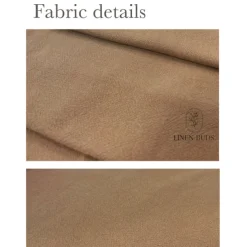 Men's 40% Linen Pants Trousers Baggy Beach Pants Black Brown Elastic Drawstring Design Front Pocket Solid Color Comfort Soft Yoga Daily Fashion Streetwear