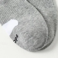 Men's 6 Pack Multi Packs Socks Ankle Socks Low Cut Socks Running Socks Casual Socks Black White Color Plain Sports & Outdoor Casual Daily Basic Medium Spring Fall Fashion