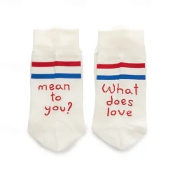 Men's 5 Pack Multi Packs Socks Crew Socks Running Socks Casual Socks White Red Color Rainbow Sports & Outdoor Daily Vacation Basic Medium Spring Fall Fashion Casual