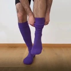 Men's 1 Pair Legwarmers Black White Color Plain Vacation Sports & Outdoor Daily Basic Medium Spring Fall Fashion Casual