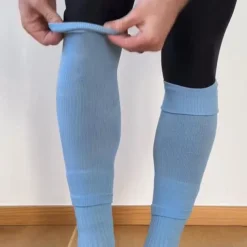 Men's 1 Pair Legwarmers Black White Color Plain Vacation Sports & Outdoor Daily Basic Medium Spring Fall Fashion Casual