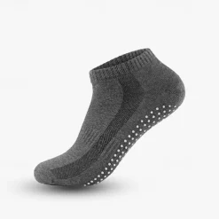 Men's 3 Pairs Ankle Socks Black White Color Plain Casual Daily Basic Medium Summer Spring Fall Yoga Breathable