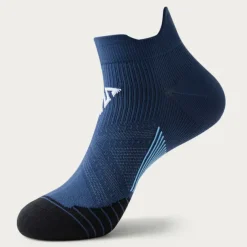 Men's 2 Pairs Ankle Socks Low Cut Socks Black White Color Running Socks Color Block Casual Daily Basic Medium Summer Spring Fall Breathable Stylish