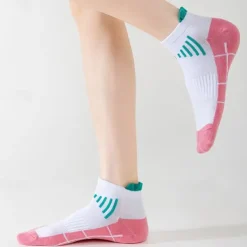 Men's 5 Pairs Multi Packs Socks Running Socks Casual Socks Black White Color Color Block Sports & Outdoor Daily Vacation Basic Thin Summer Spring Fashion Casual