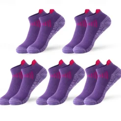 Men's 5 Pairs Multi Packs Socks Running Socks Casual Socks Black White Color Color Block Sports & Outdoor Daily Vacation Basic Thin Summer Spring Fashion Casual