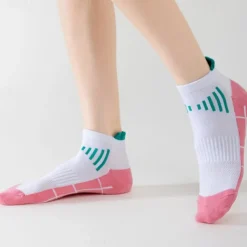 Men's 5 Pairs Multi Packs Socks Running Socks Casual Socks Black White Color Color Block Sports & Outdoor Daily Vacation Basic Thin Summer Spring Fashion Casual