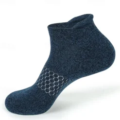 Men's 5 Pairs Multi Packs Socks Ankle Socks Low Cut Socks Casual Socks Yellow Red Color Plain Sports & Outdoor Daily Vacation Basic Medium Spring Fall Fashion Casual